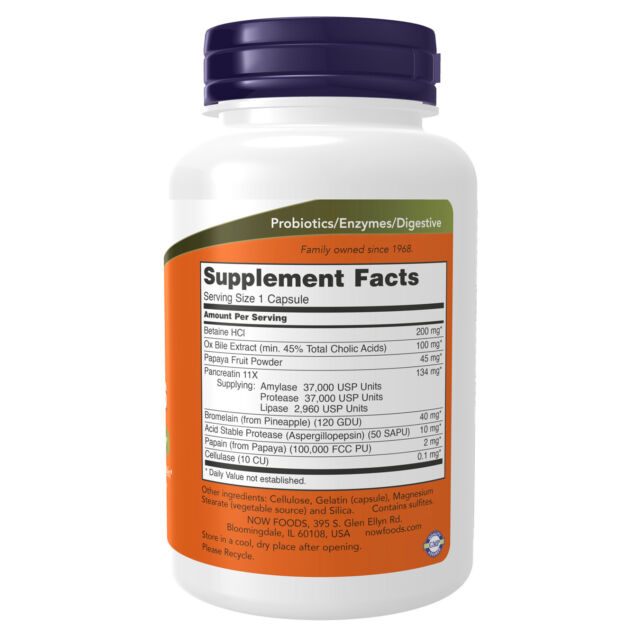 NOW Foods, Super Enzymes, 90 Tablets NOW Foods, Super Enzymes, 90 Tablets